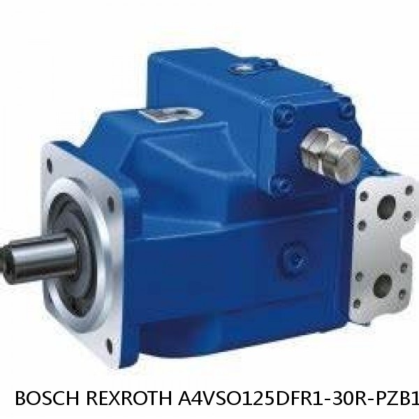 A4VSO125DFR1-30R-PZB13K34 BOSCH REXROTH A4VSO VARIABLE DISPLACEMENT PUMPS