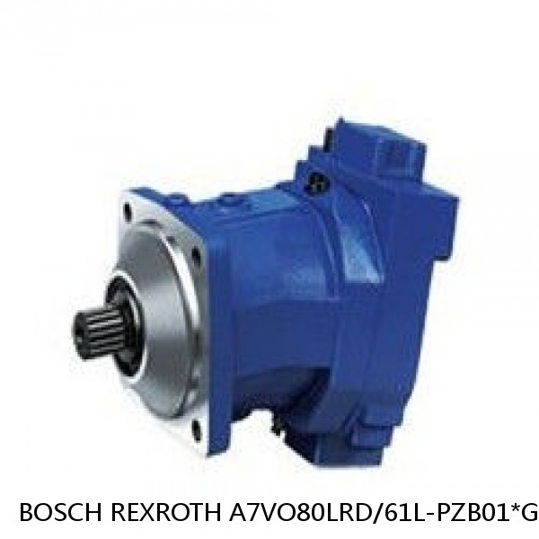 A7VO80LRD/61L-PZB01*G* BOSCH REXROTH A7VO VARIABLE DISPLACEMENT PUMPS