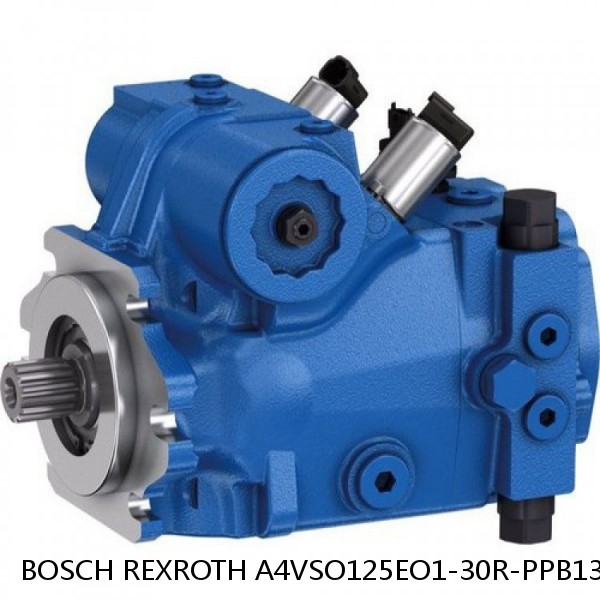A4VSO125EO1-30R-PPB13N BOSCH REXROTH A4VSO VARIABLE DISPLACEMENT PUMPS