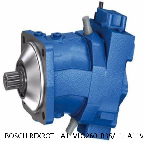 A11VLO260LR3S/11+A11VO60DRS/1 BOSCH REXROTH A11VLO AXIAL PISTON VARIABLE PUMP #1 small image