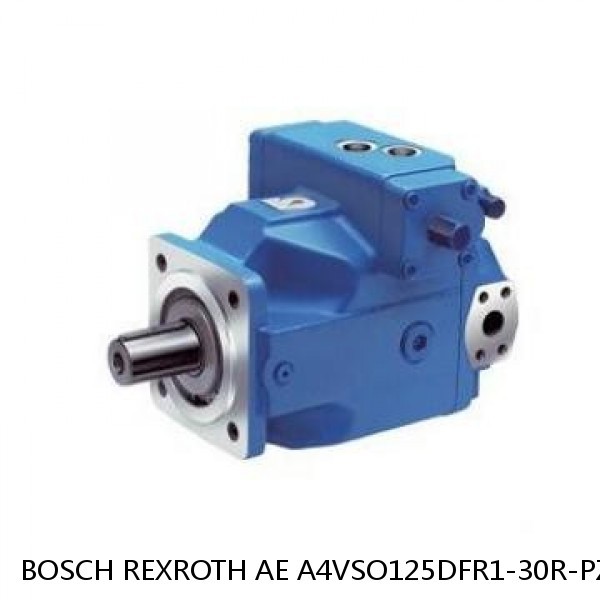 AE A4VSO125DFR1-30R-PZB13N BOSCH REXROTH A4VSO VARIABLE DISPLACEMENT PUMPS