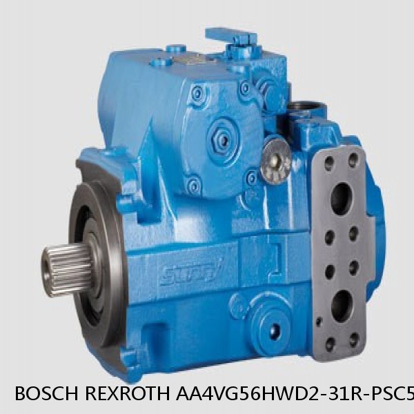 AA4VG56HWD2-31R-PSC52F075D BOSCH REXROTH A4VG VARIABLE DISPLACEMENT PUMPS