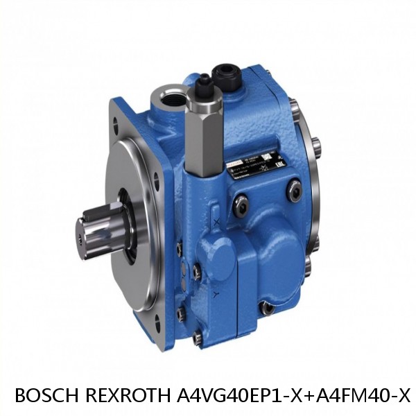 A4VG40EP1-X+A4FM40-X BOSCH REXROTH A4VG VARIABLE DISPLACEMENT PUMPS #1 small image