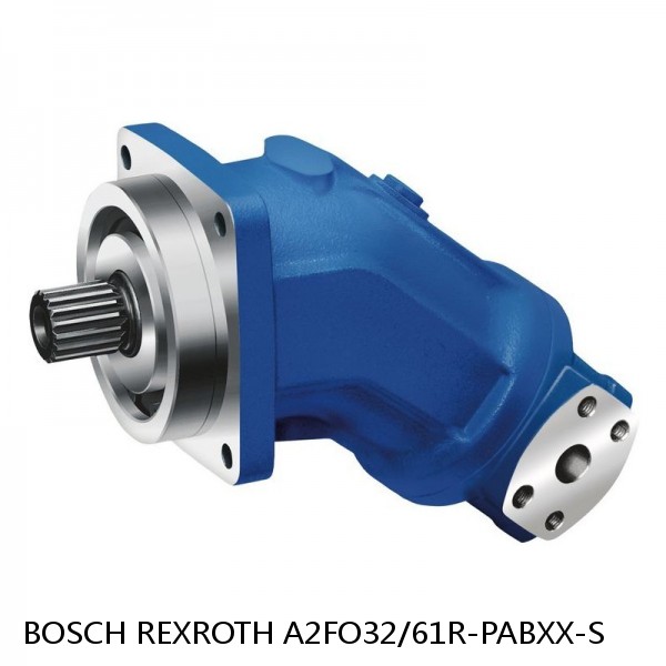 A2FO32/61R-PABXX-S BOSCH REXROTH A2FO FIXED DISPLACEMENT PUMPS