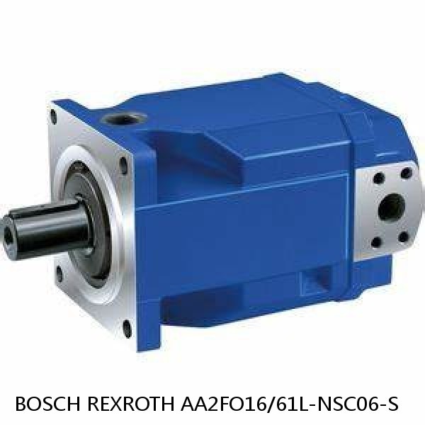 AA2FO16/61L-NSC06-S BOSCH REXROTH A2FO FIXED DISPLACEMENT PUMPS