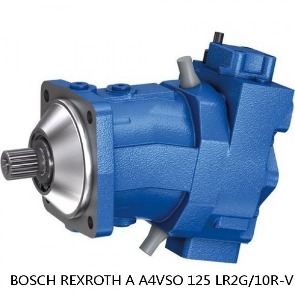 A A4VSO 125 LR2G/10R-VPB13N BOSCH REXROTH A4VSO VARIABLE DISPLACEMENT PUMPS #1 small image