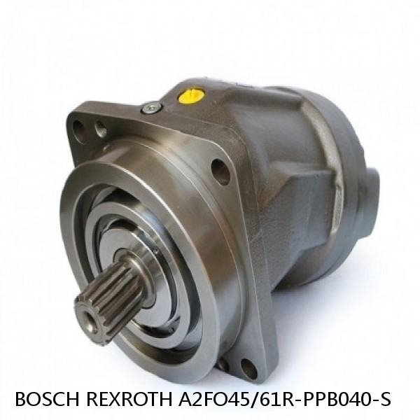 A2FO45/61R-PPB040-S BOSCH REXROTH A2FO FIXED DISPLACEMENT PUMPS #1 image
